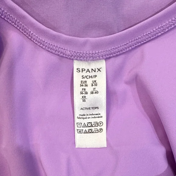 SPANX Lavender Tank & Pleated Mini Skirt Set - Picture 6 of 6